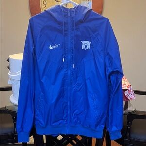 Nike Royal Blue Hooded Jacket